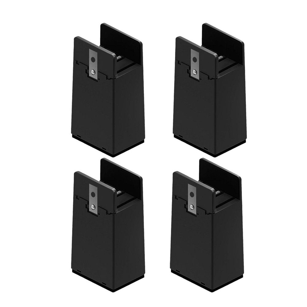 Mute Anti-Slip Waterproof Chair Feet Riser Furniture Risers Table Leg Pad With Screw Clamp