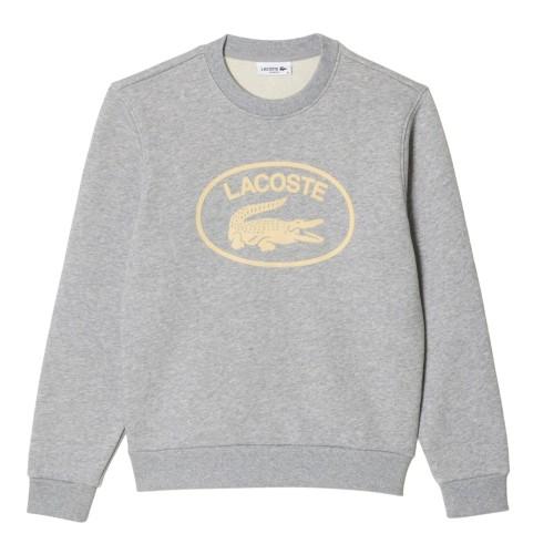 Lacoste Женский/Дамский Свободный Свитшот из Органического Хлопкового Флиса