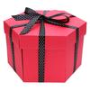 Hex Explosion Box DIY Фотоальбом Скрапбукинг Бомба Коробка Подарок На День Рождения Сюрприз Рождество