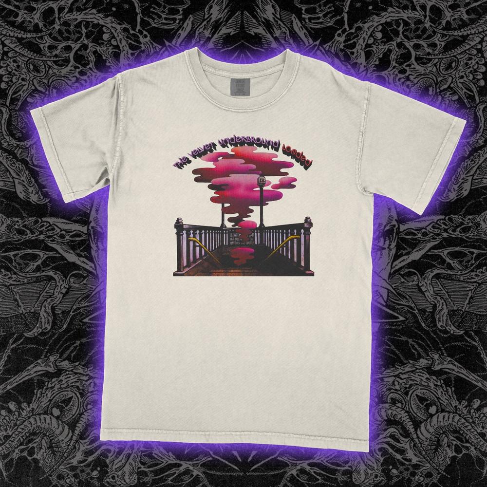 Футболка Velvet Underground Винтажная Рок-группа Банановый Графический Ти Лу Рид Унисекс