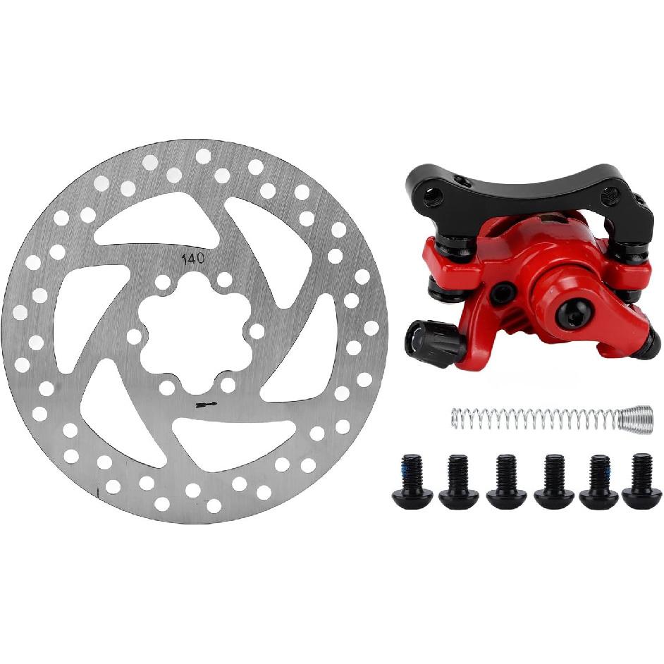 Brake Accessories, Brake Disc Caliper Set Stainless Steel Rustproof for Electric Scooter