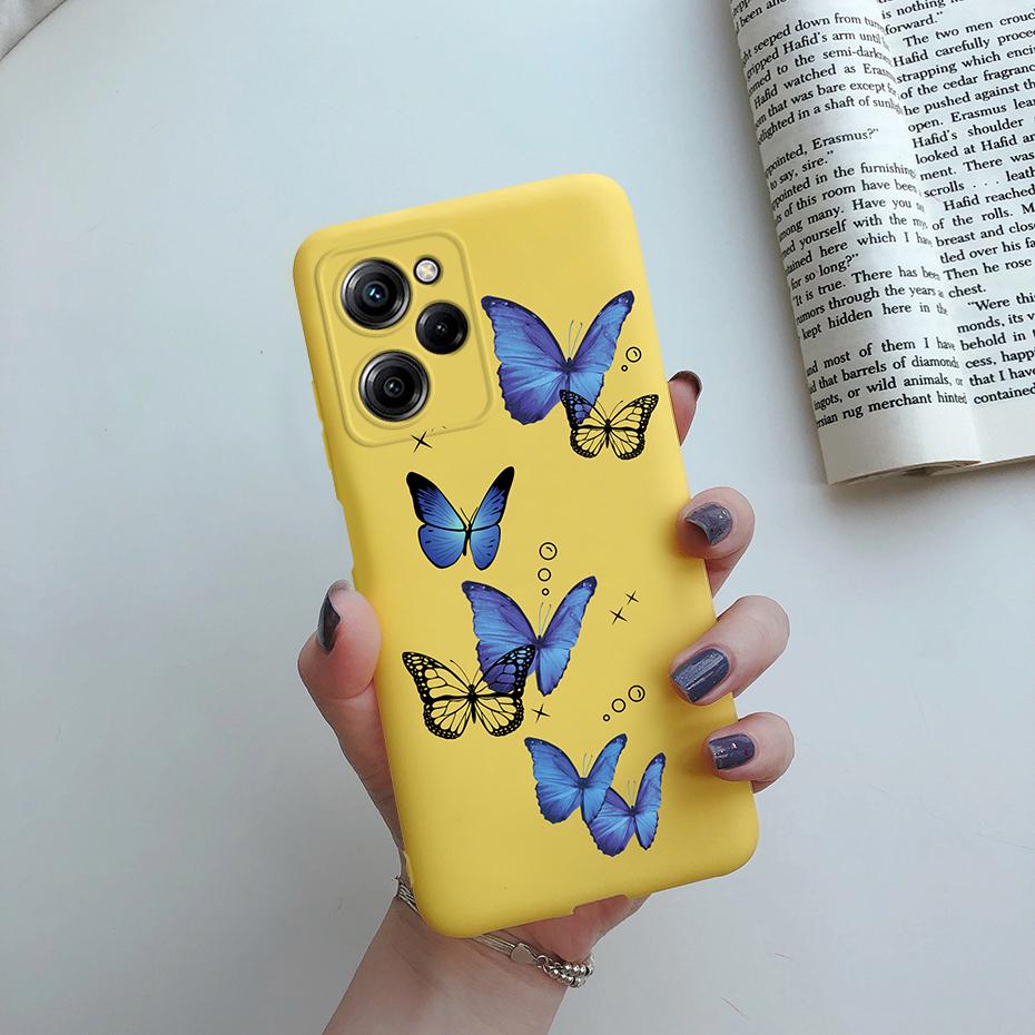 Poco X5 Pro Case For Xiaomi Poco Pocco Poko X5 X 5 PocoX5 X5 Pro 5G Phone Case Cute Love Heart Silicone Soft Cover Funda Bumper