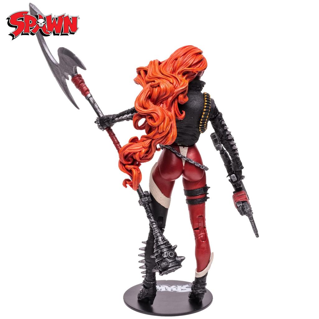 McFARLANE TOYS Spawn 7-дюймовая фигурка класса люкс McFARLANE TOYS 2021 SPAWN 7-дюймовая фигурка класса люкс McFarlane Spawn Universe SHE-SPAWN / SHE-SPAWN