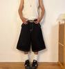 Европейские уличные джинсы JNCO с вышивкой, хип-хоп, свободные, широкие штанины