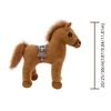 Simulation Pony Plush Toys Long Mane Cartoon Horse Stuffed Toy  Room Decoration