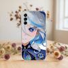 Genshin Impact Чехол для телефона Фурна Прозрачный Силиконовый Мягкий Для SamsungA10,12,20,21S,30,31,40,50,51,52,70,71