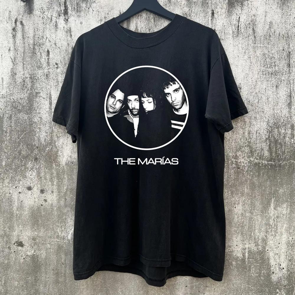 The Marias Band Short Sleeve Cotton Black All Size S-5XL Shirt AL712