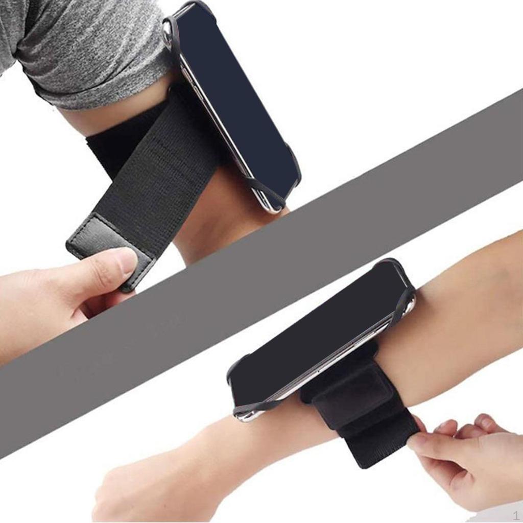 Phone Holder Armband Sports Detachable Adjustable Degree Rotation Running Arm Bag for