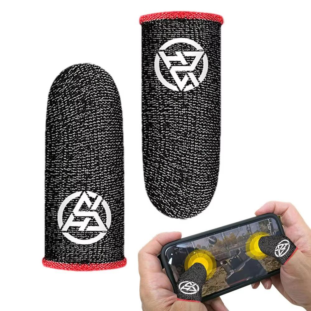 5 Pairs Gaming Finger Cover Sweatproof for PUBG Gamer Mobile Finger Glove Breathable Gaming Finger Sleeve Gamer Thumb Protector 5