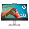 Монитор HP с веб-камерой, динамиками, панелью Full HD IPS, ультратонкой, компактной, тонкой рамкой, монитором HP M24 с веб-камерой, черной задней панелью, сертифицированным на 3 года