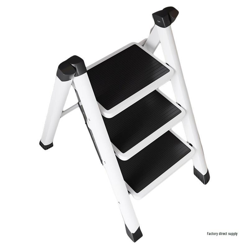 Portable Folding Telescopic 4-Step Indoor A-Frame Ladder