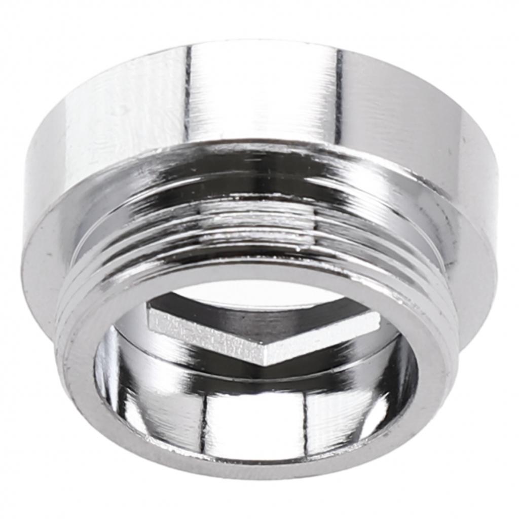 Easy To Install Water Saving Adaptor for Kitchen Faucet Shiny Chrome Coating