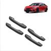 Carbon Fiber 4X Outer Door Handle Cover Trim For Honda Civic 2022 11th Gen