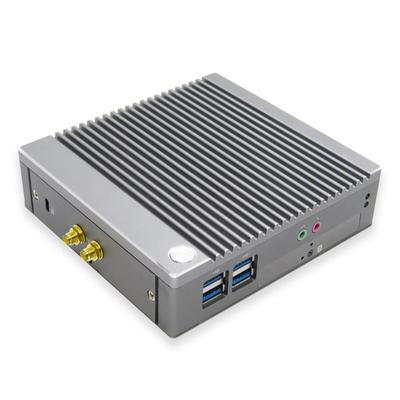 Skynew Безвентиляторный Мини-ПК, Почти Бесшумный, с Процессором Celeron, 4 ГБ ОЗУ, 128 ГБ ПЗУ, Bluetooth, Windows 10 IoT Enterprise, Модель K3, Энергоэффективный, N2940, DDR3L,