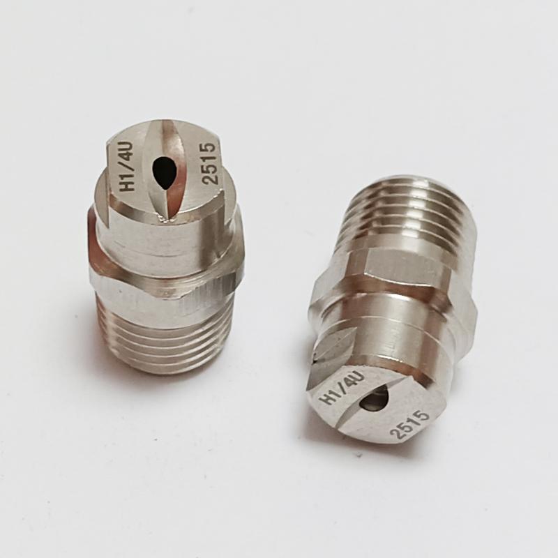 1/4" BSPT нержавеющая сталь плоскоструйная форсунка для очистки
