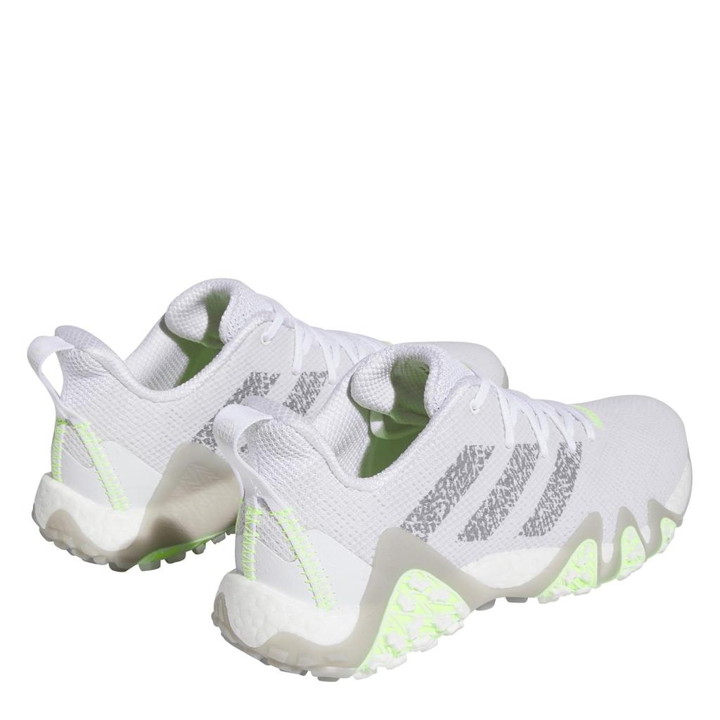 Мужские гольф-ботинки Adidas Golf Code Chaos 22, Цвет: Белый/Grace Lee/Lucid Lemon, Размер 26,5 см