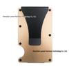Ultra-Thin RFID Aluminum Alloy Anti-Theft Card Holder Wallet