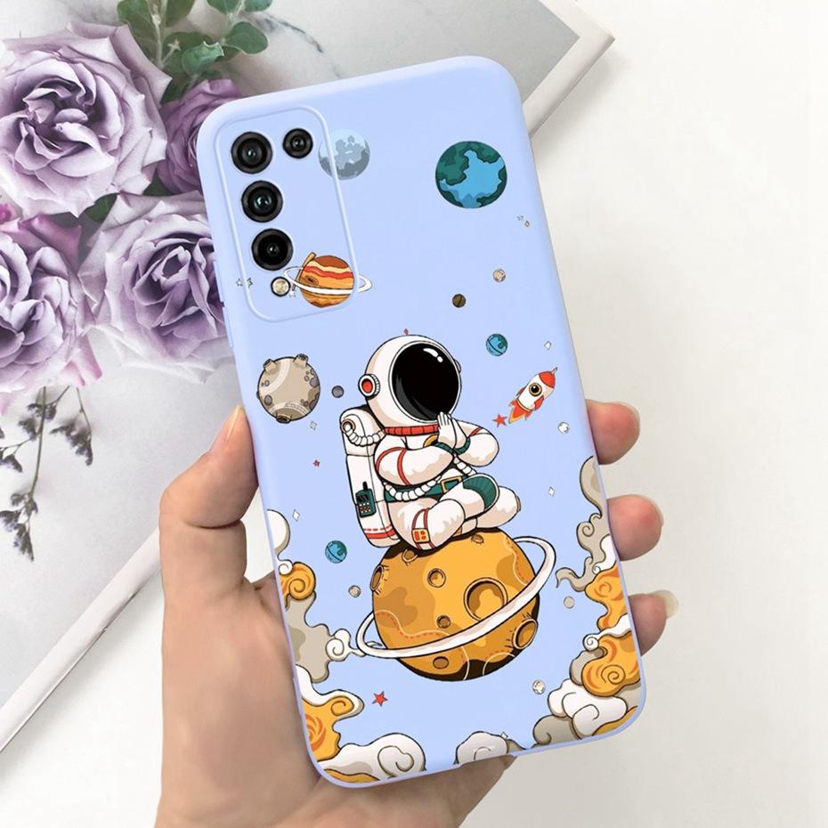 Чехол для Honor 10X Lite Милый Мультяшный Конфетный Цвет Мягкий Силиконовый Чехлы для Телефона Для Honor 10X Lite DNN-LX9