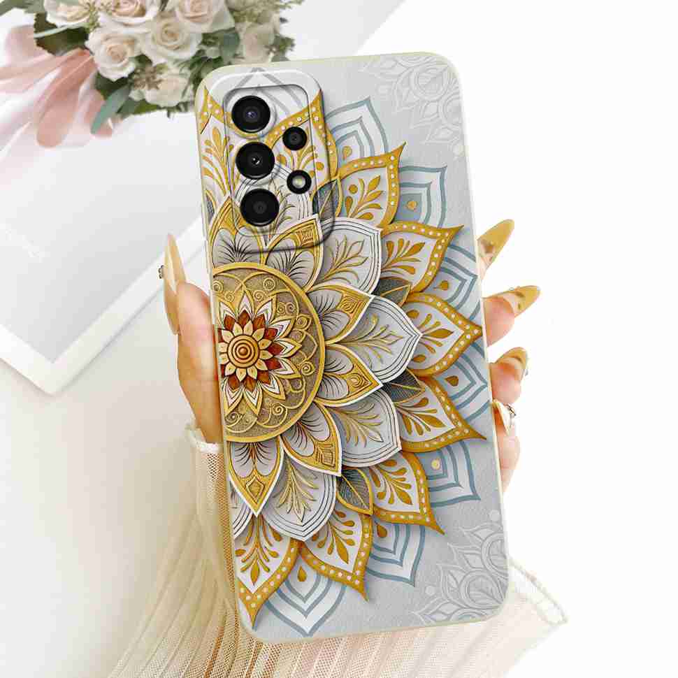 6.5" Casing For Samsung A 53 A53 5G Luxury Pattern Soft Silicone ShockProof Phone Cases Samsung Galaxy A53 5G casing