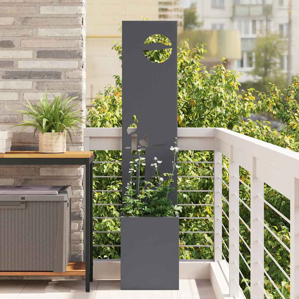 Garden Privacy Screen Canvas Anthracite 32 x 150 cm