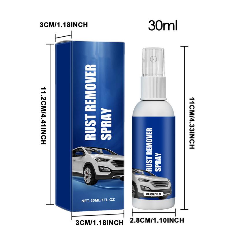 Металлический автомобильный реформер ржавчины жидкость 30 мл автомобильный спрей для удаления ржавчины ингибитор колеи для металла детализированный автомобиль продукты