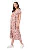 Casual Dress Maternity Wrap Dress SHIVONNE Flower Print [Serafin] Women's