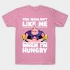 T Shirt Women You Wouldnt Like Me When Im Hungry Majin Buu Harajuku Print Kawaii Tshirt Summer Short Sleeve Female T-Shirt Top Tee