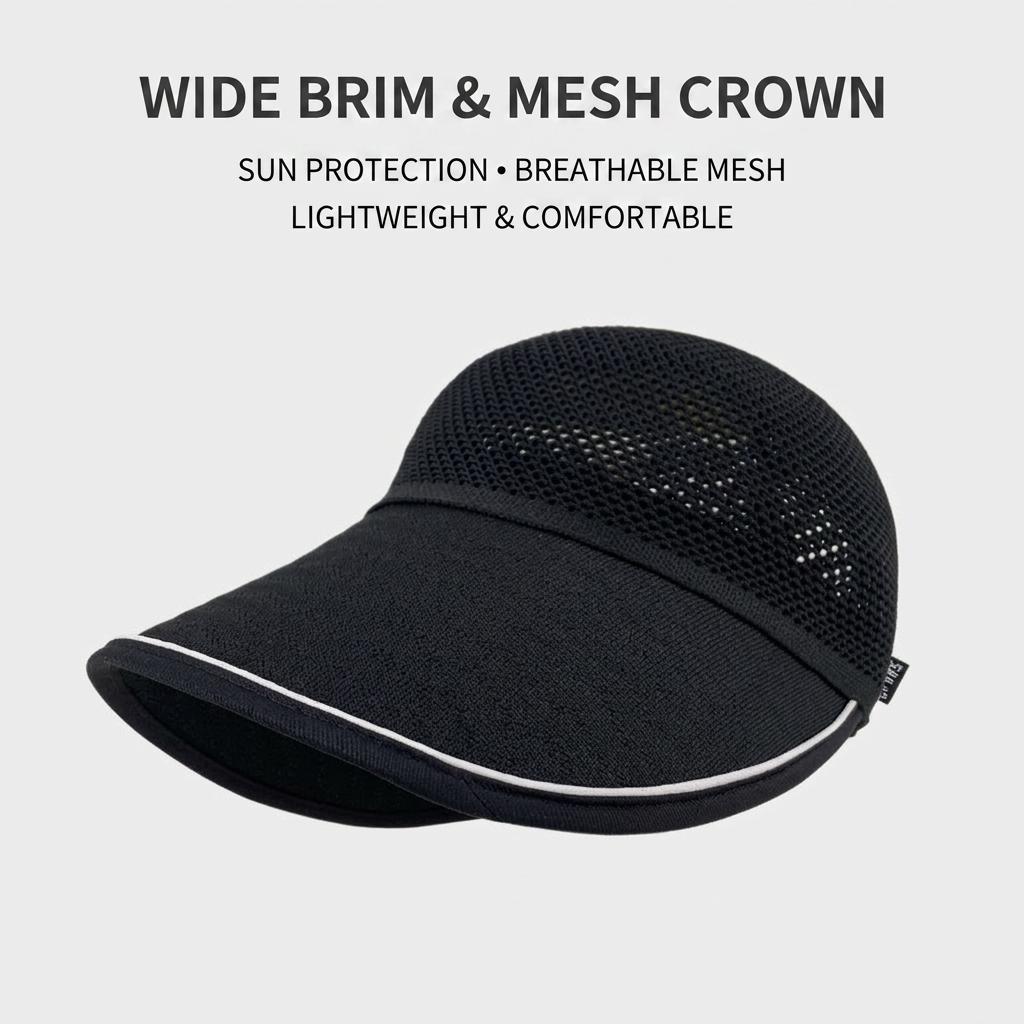 Sun Bucket Hat Adjustable Uv Hat Womens Sun Hat Solid Color For Outdoor Walking Daily Commuting Camping