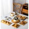 Многофункциональные сервировочные подносы из бамбука и дерева