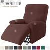 1/2/3 Seater Jacquard Recliner Sofa Cover Stretch Solid Color Armchair Covers Living Room Lazy Boy Couch Slipcovers Funda Sofa