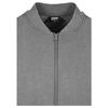 Gilet - Urban Classics - Délavé - Gris - XS - Veste zippée en sweat pour homme