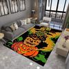 Halloween Night Pumpkin Floor Mat, Non-Slip Door Rug for Living Room Carpet Festive Home Decor for Xmas, Halloween rug