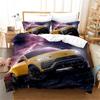 New Sports Car Duvet Cover Set Luxury High Quality 3D Printed Bedding Double Queen King Bedclothes Adults Boys Home Textile