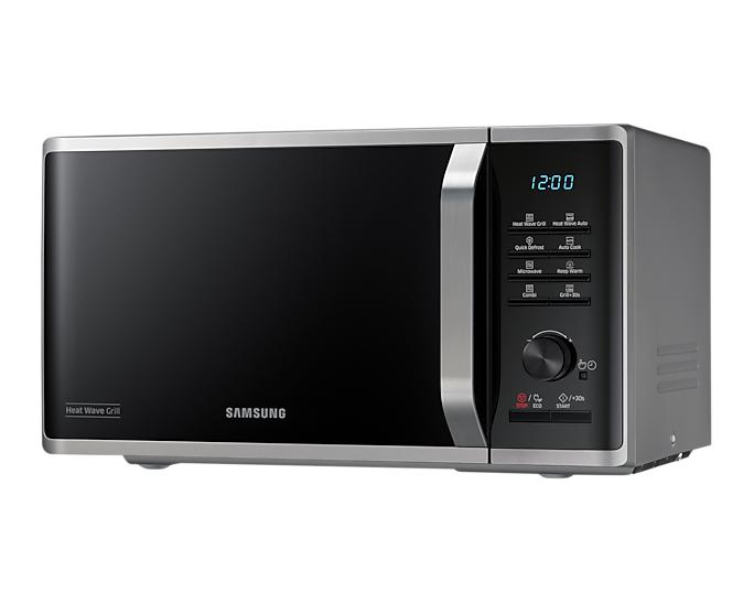 Samsung mg23k3575as/eo Microwave Oven 23L 800W Silver/Gray