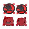 2Pcs 80mm 90mm Emblem For Skoda Fabia 1 2 Octavia a7 RS Superb Rapid Yeti Karoq Vision Car Head Front Rear Boot Tailgate Sticker cwsv60
