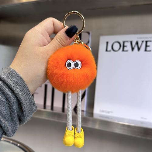 Милый мех кролика рекс, подвеска-брелок для автомобиля, плюшевая школьная сумка, подвеска в виде знаменитости, подарок.