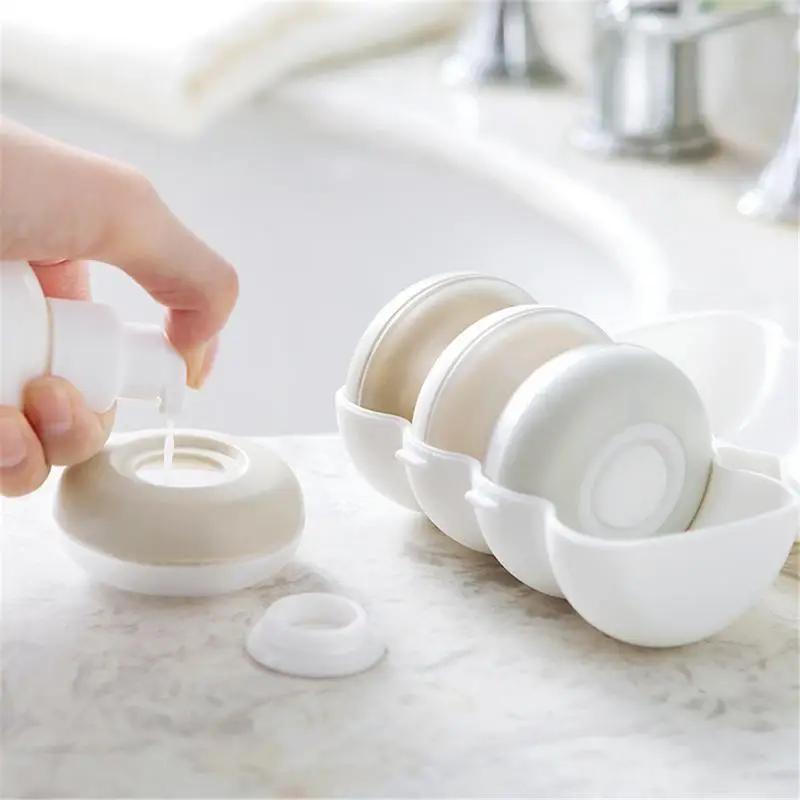 New Mini Travel Refillable Sub-bottle Silicone Portable Leak-proof Shower Gel Small Sub-bottle Airless Pump Cosmetic Container