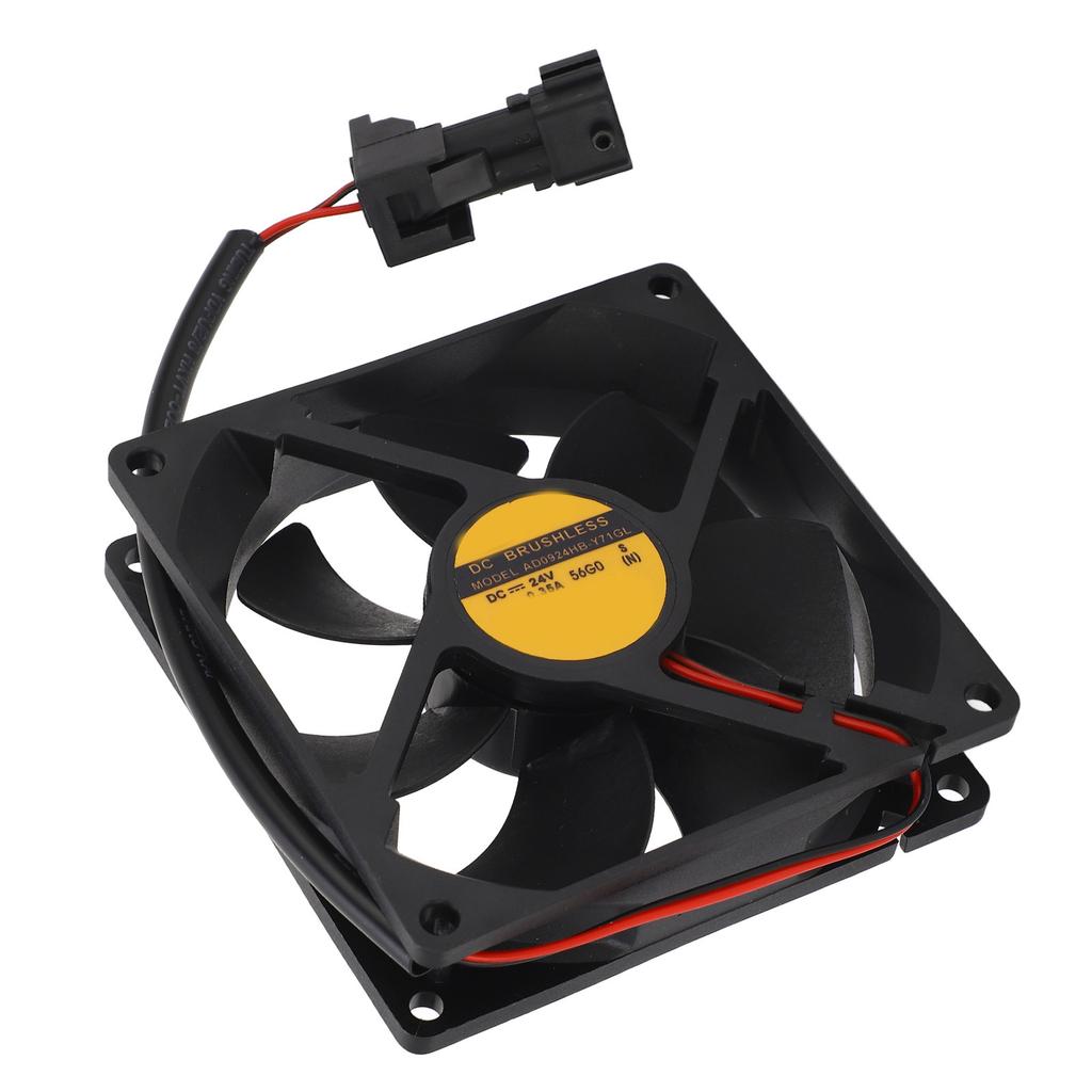 Вентилятор охлаждения вилочного погрузчика 24 В AD0924HB Y71GL Аксессуар для вентилятора охлаждения для E14 16 18 20‑335 T20AP