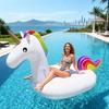 White Swan Inflatable Floating Lounge with Sunshade