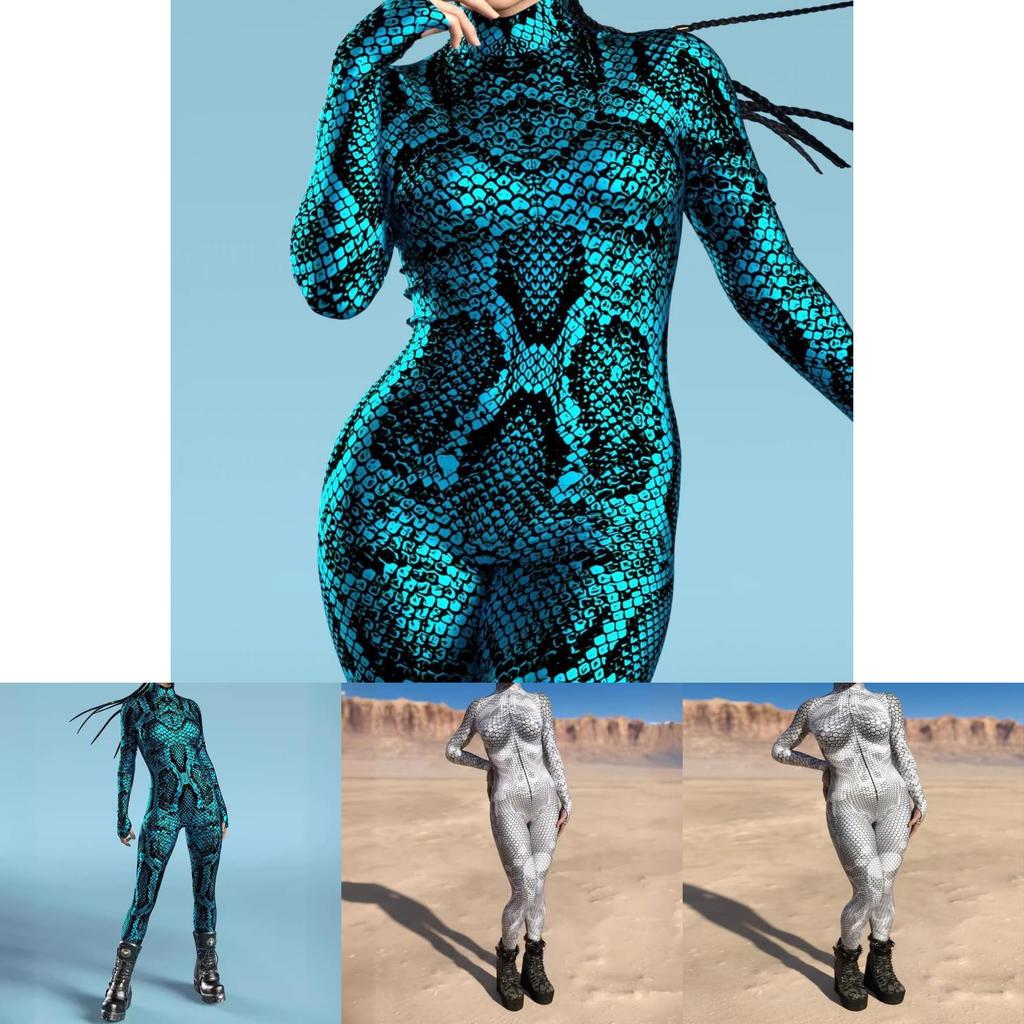 Halloween Adult Cosplay Jumpsuit With 3d Digital Print For Costume Party And Role Play