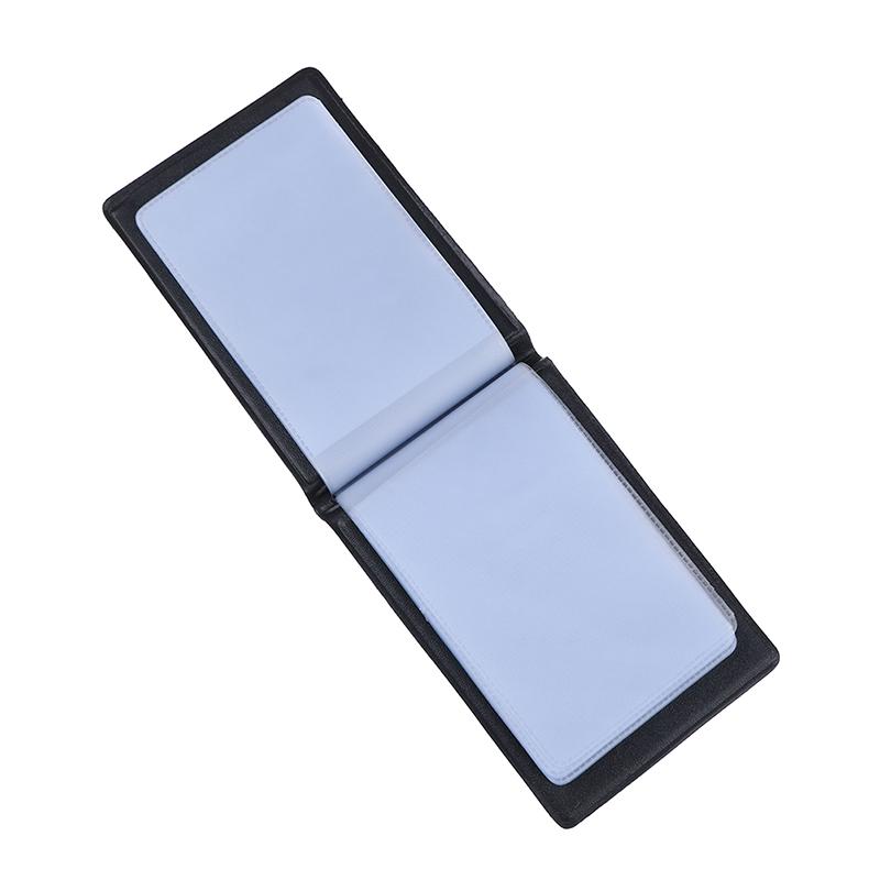 Кожаный органайзер на 40 имен карт, держатель для кредитных карт, держатель для книг