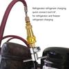 Refrigerator Quick Coupling Fridge Refrigerants Refill Adapter High Pressure Washer Connector Tool Easy to Install