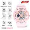 Watch Female Student Simple Dual Display Movement Electronic Watch Waterproof Multifunctional Sports Watch