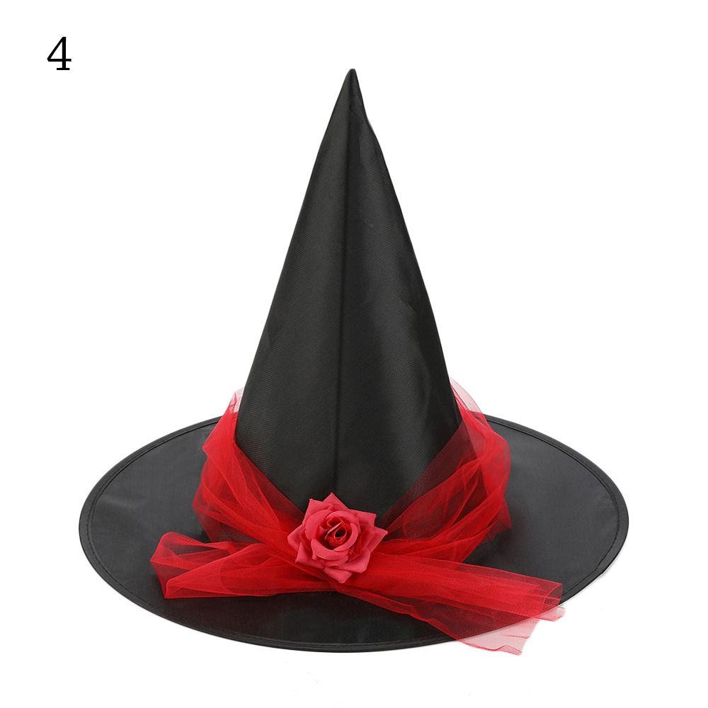 Винтажная шляпа ведьмы, портативный реквизит для косплея, фестивальное украшение, шляпа магической академии