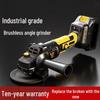 Высокомощная бесщеточная аккумуляторная угловая шлифмашина с литиевой батареей для резки и многофункциональной полировки