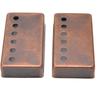 2 Pcs Electric Guitar Pickup Cover Bronze Good Heat Dissipation Scratch Rust Proof Replacement