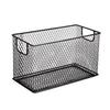Сетчатая проволочная корзина для хранения Многофункциональный органайзер-контейнер Проволочная корзина для полок Столешница в ванной Кладовая Прачечная