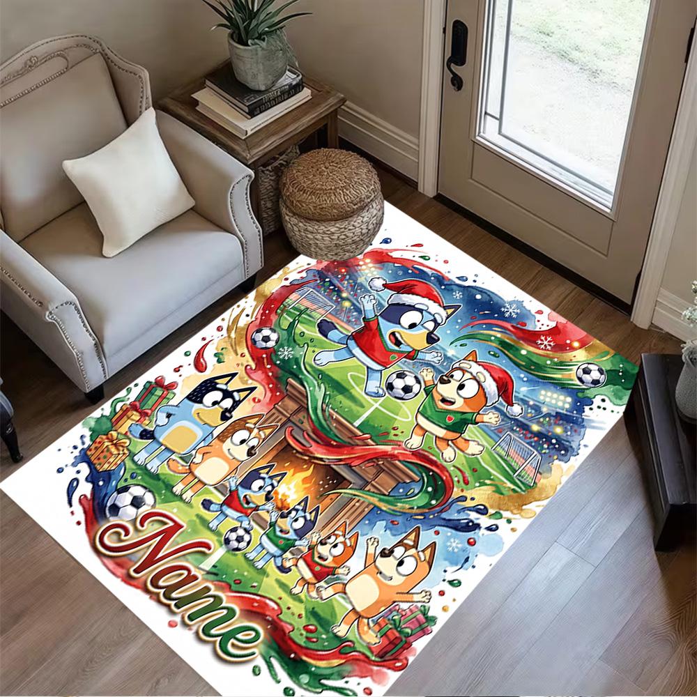 Champion Sports Adventure Personalized Name Floor Mat Perfect for Living Rooms Decorate room Game Room Entryway Antislip Carpet Anime Office Decor