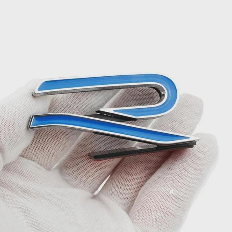 НОВЫЙ большой размер 3D металлический автомобиль R логотип багажник решетка эмблема значок наклейки наклейка для Golf 5 6 7 8 R LINE Tiguan