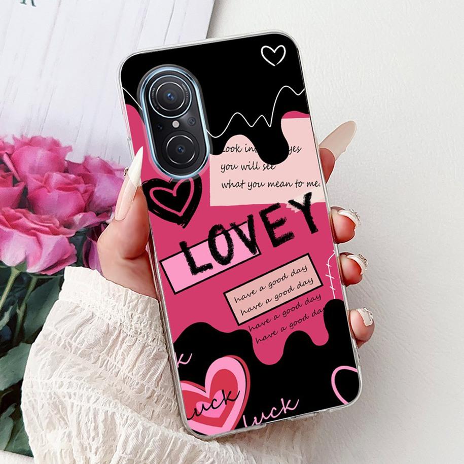 For Huawei Nova 9 SE Case JLN-LX1 JLN-LX3 Silicone Cover Cute Cartoon Soft Slim Phone Case For Huawei Nova 9 Nova9 Pro Protector